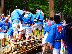 Sekiyama Jinja Fire Festival